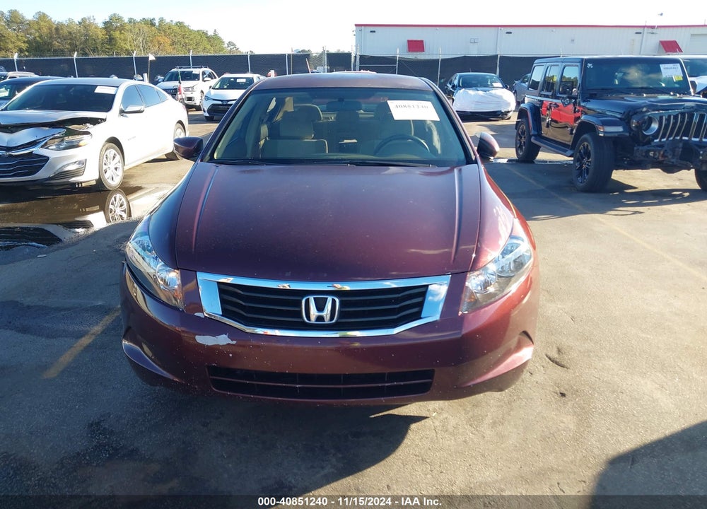 2008 HONDA ACCORD 2.4 LX-P VIN: 1HGCP26478A067569