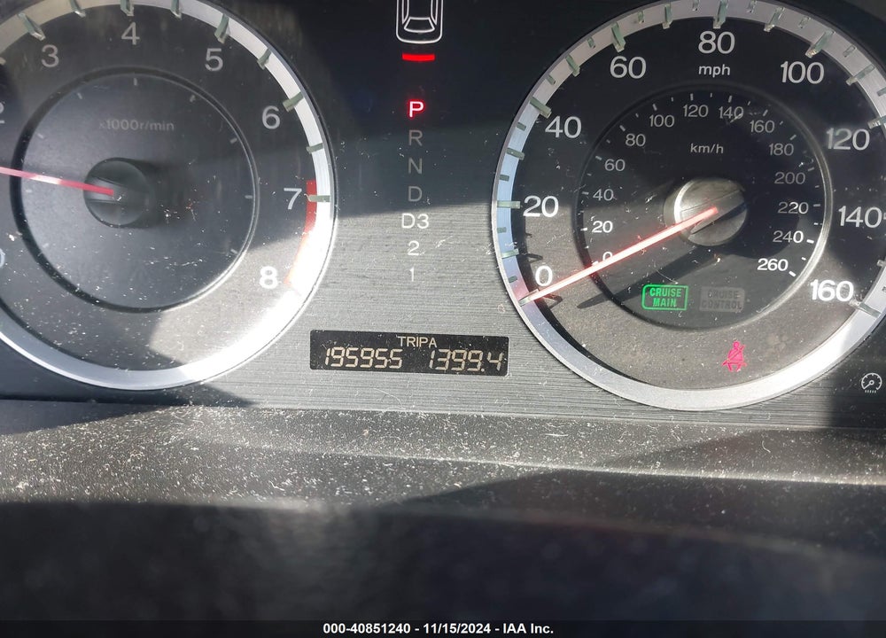 2008 HONDA ACCORD 2.4 LX-P VIN: 1HGCP26478A067569