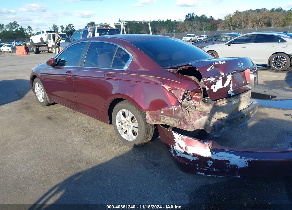 2008 HONDA ACCORD 2.4 LX-P VIN: 1HGCP26478A067569