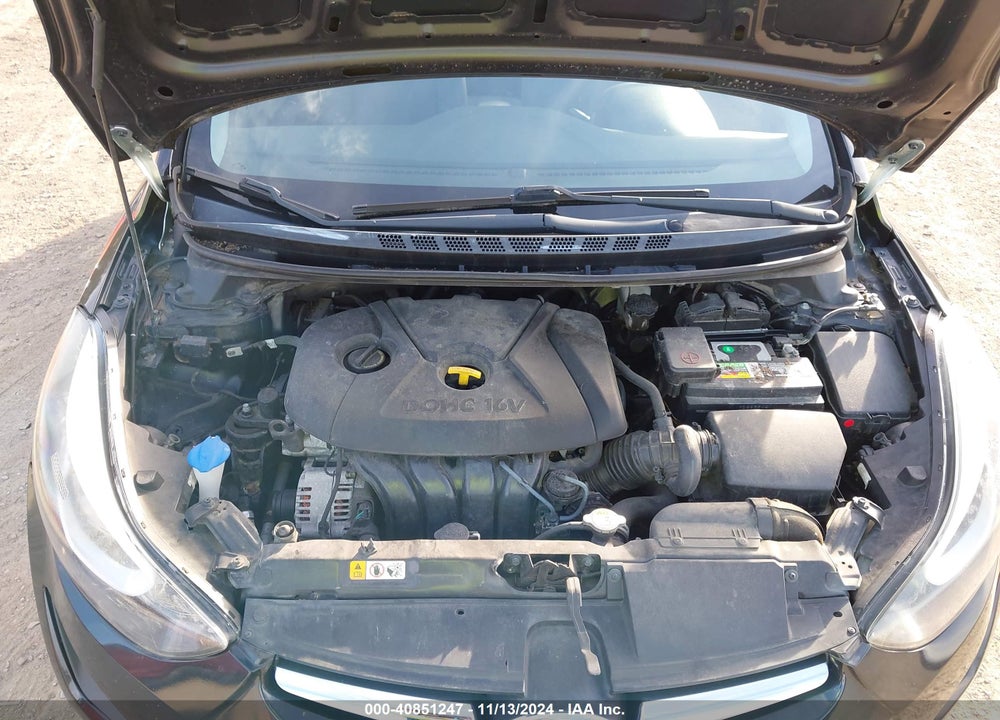 2016 HYUNDAI ELANTRA SE VIN: 5NPDH4AE1GH680614