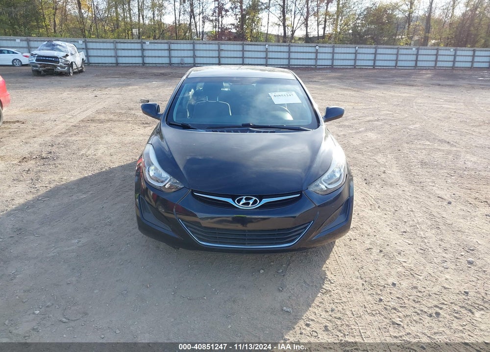 2016 HYUNDAI ELANTRA SE VIN: 5NPDH4AE1GH680614