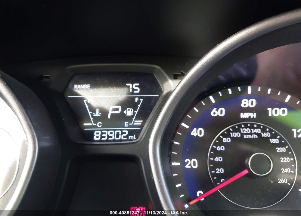 2016 HYUNDAI ELANTRA SE VIN: 5NPDH4AE1GH680614