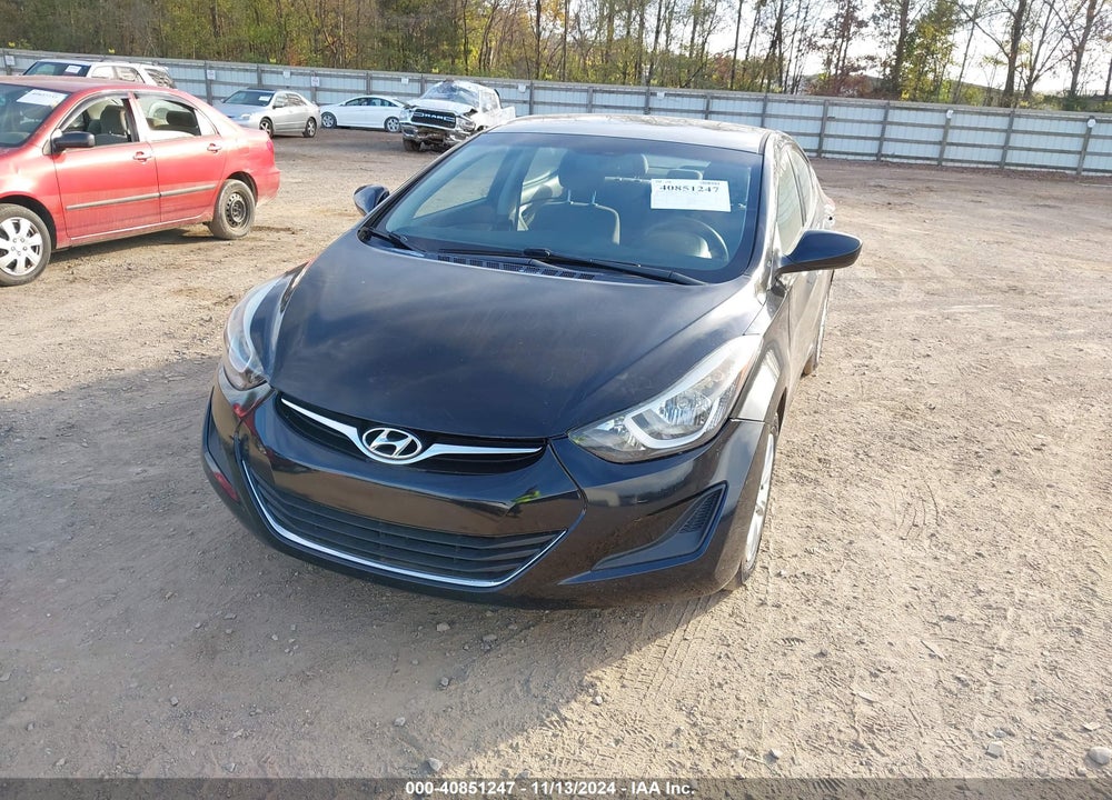 2016 HYUNDAI ELANTRA SE VIN: 5NPDH4AE1GH680614