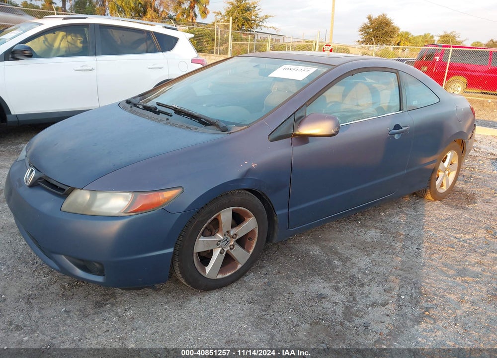 2006 HONDA CIVIC EX VIN: 2HGFG12886H576312
