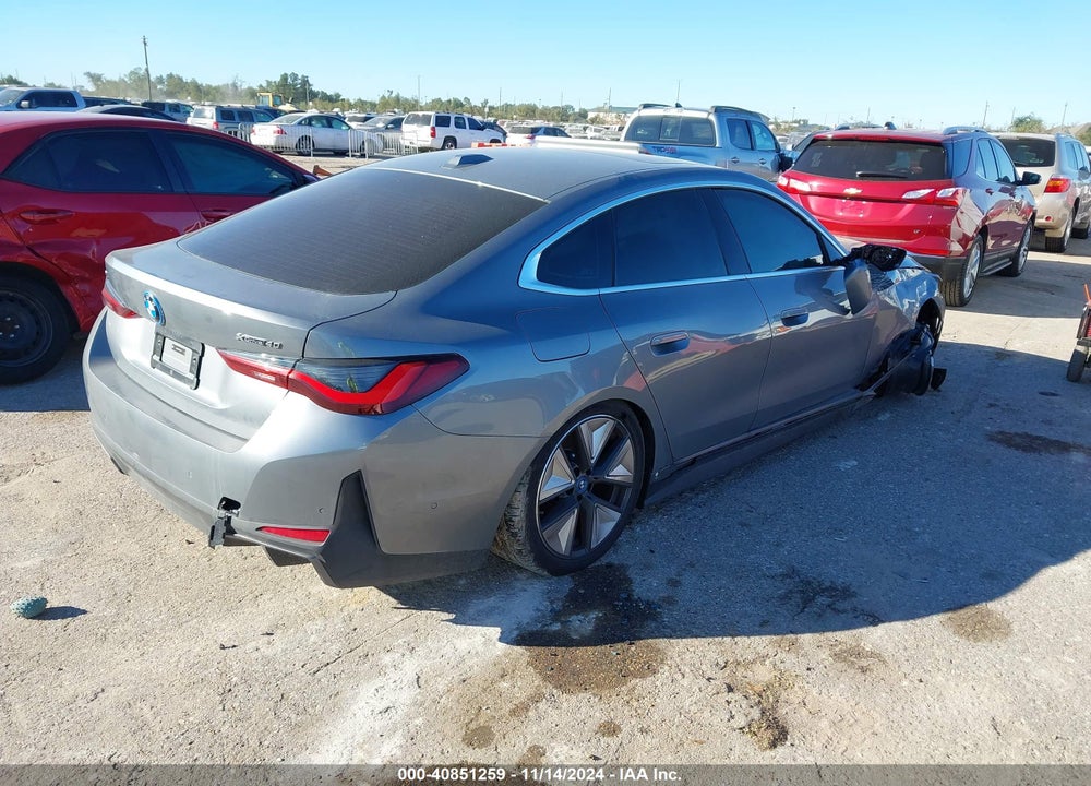 2024 BMW I4 XDRIVE40 VIN: WBY83FB02RFT17491