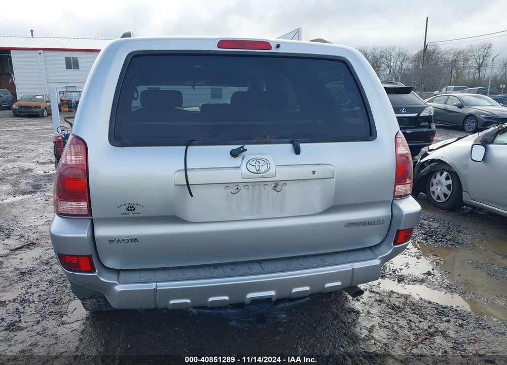 2004 TOYOTA 4RUNNER SR5 V8 VIN: JTEBT14R648015815
