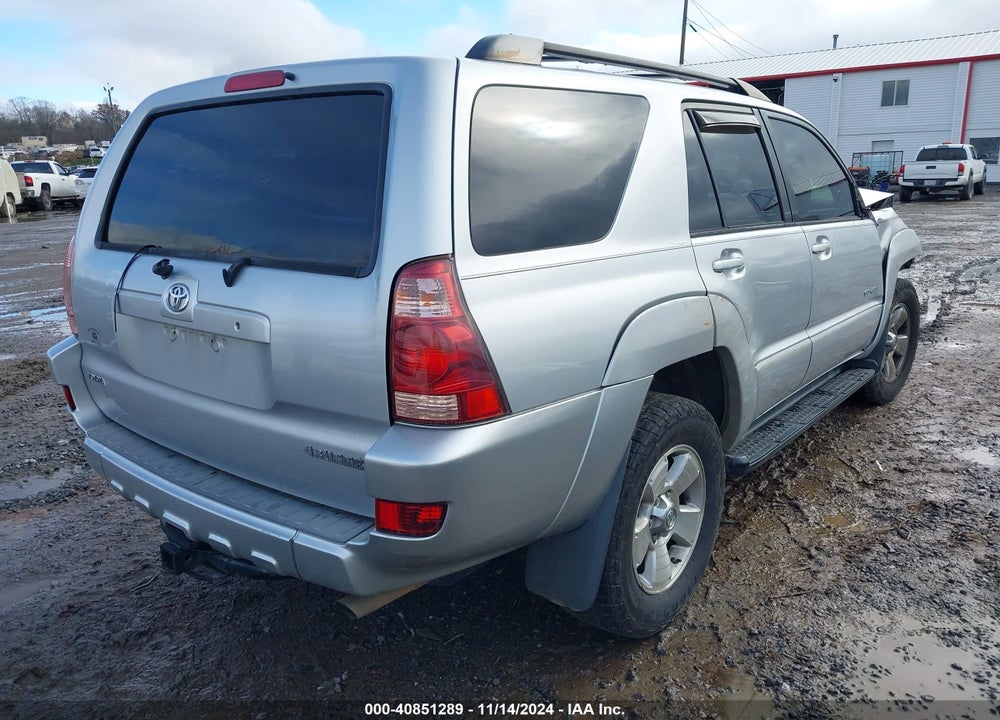2004 TOYOTA 4RUNNER SR5 V8 VIN: JTEBT14R648015815