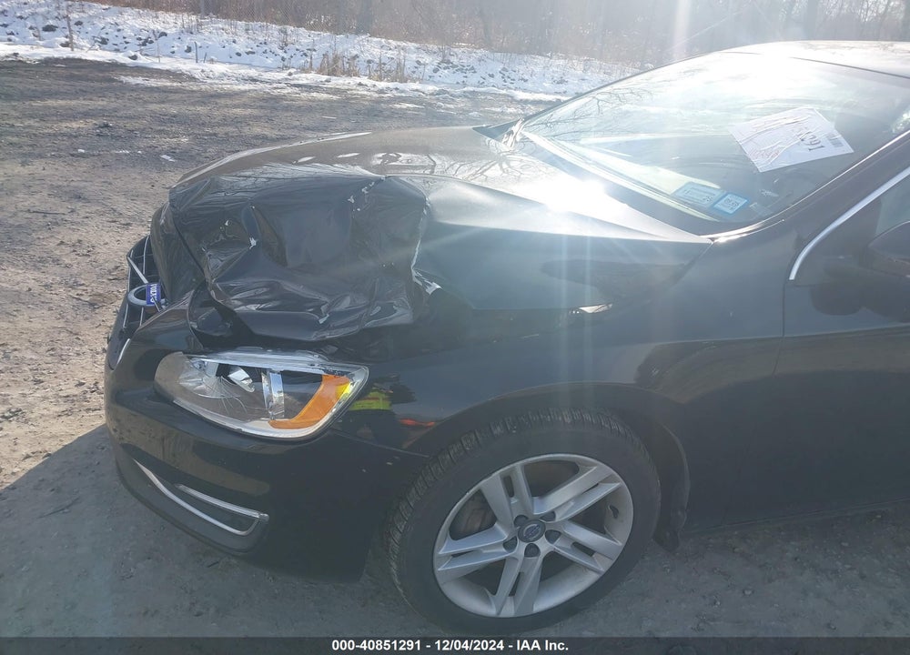 2015 VOLVO S60 T5 PREMIER VIN: YV1612TK3F2360483