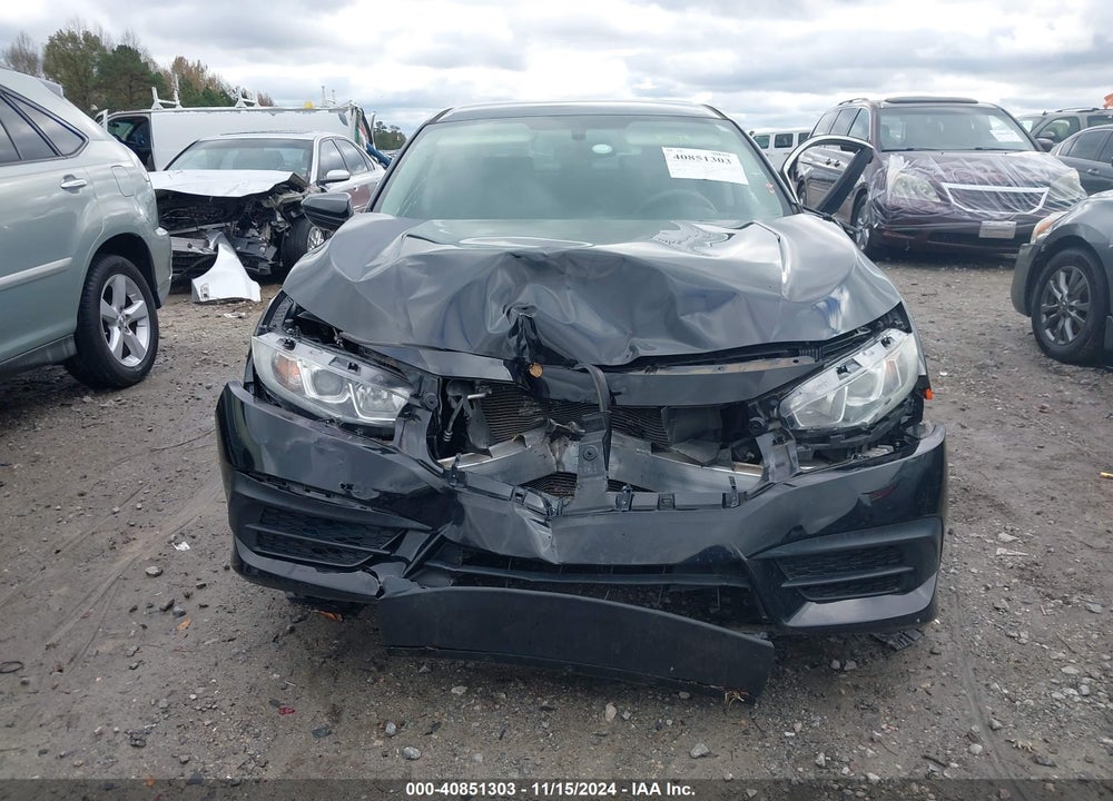 2018 HONDA CIVIC LX VIN: 2HGFC2F50JH593597