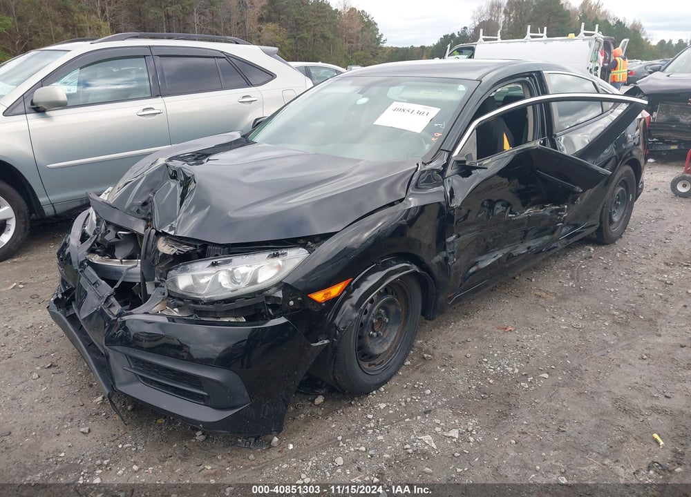 2018 HONDA CIVIC LX VIN: 2HGFC2F50JH593597