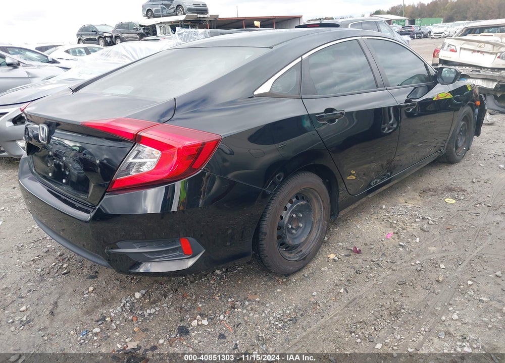 2018 HONDA CIVIC LX VIN: 2HGFC2F50JH593597