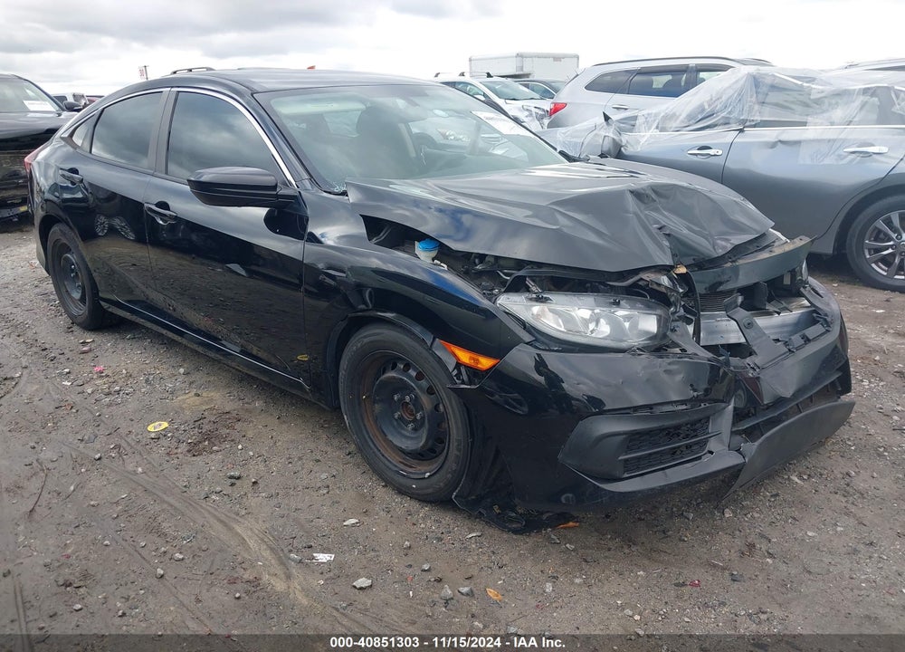 2018 HONDA CIVIC LX VIN: 2HGFC2F50JH593597