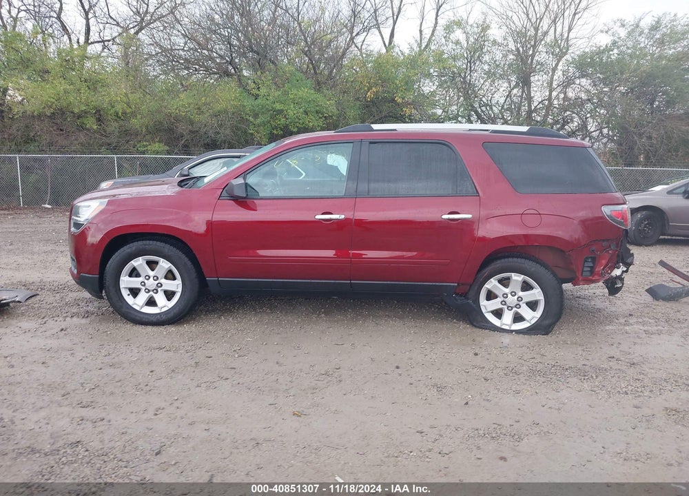2015 GMC ACADIA SLE-2 VIN: 1GKKRPKDXFJ255012