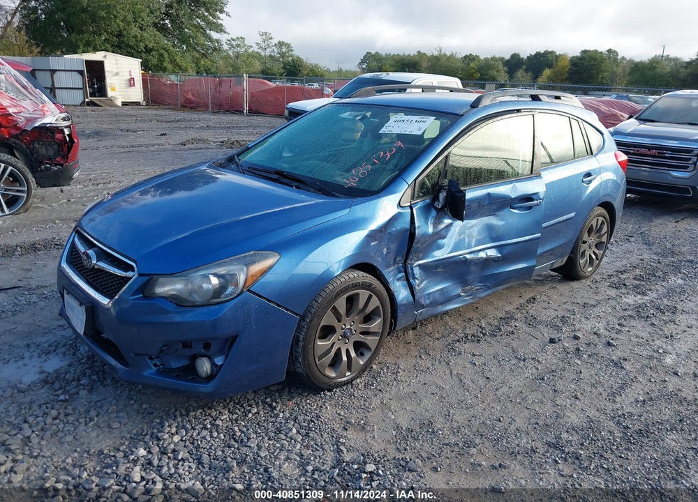 2016 SUBARU IMPREZA 2.0I SPORT PREMIUM VIN: JF1GPAP69GH202850