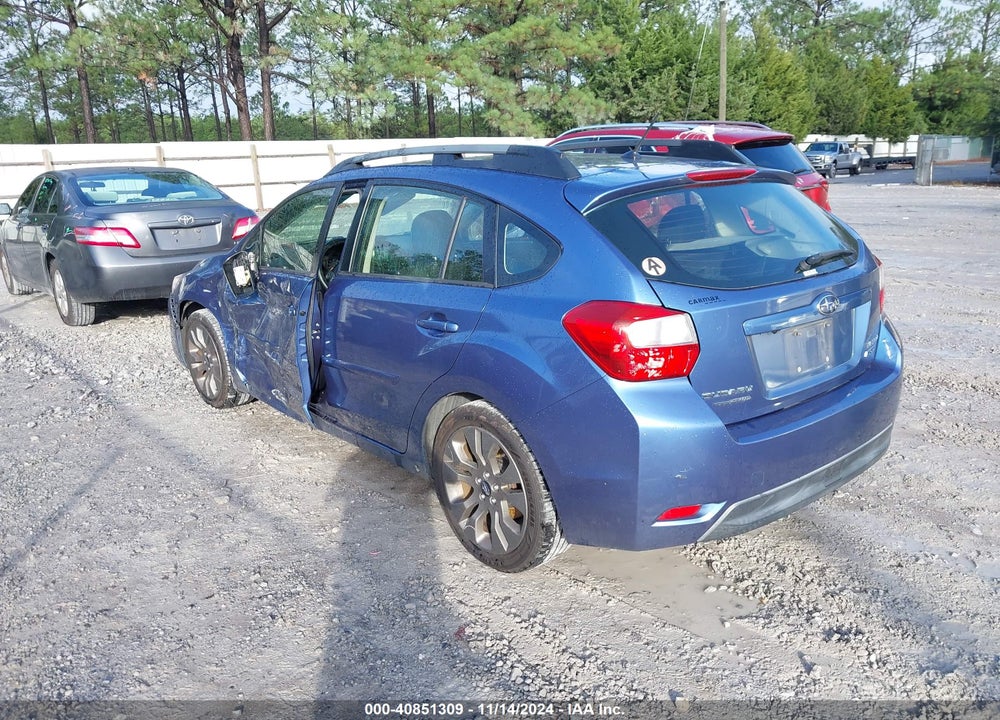 2016 SUBARU IMPREZA 2.0I SPORT PREMIUM VIN: JF1GPAP69GH202850