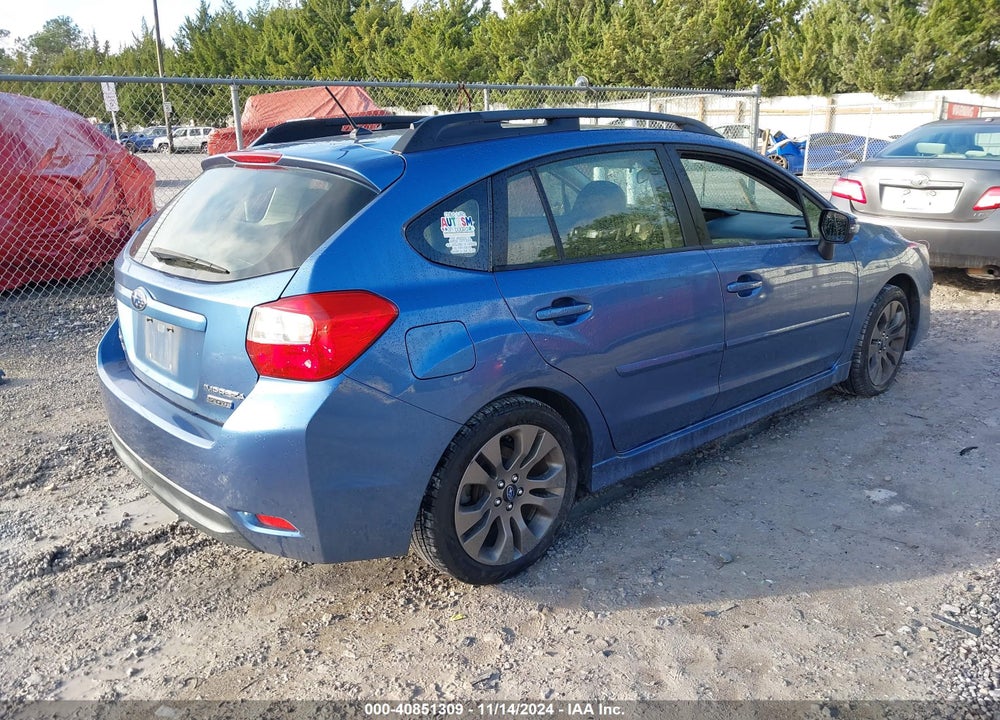 2016 SUBARU IMPREZA 2.0I SPORT PREMIUM VIN: JF1GPAP69GH202850