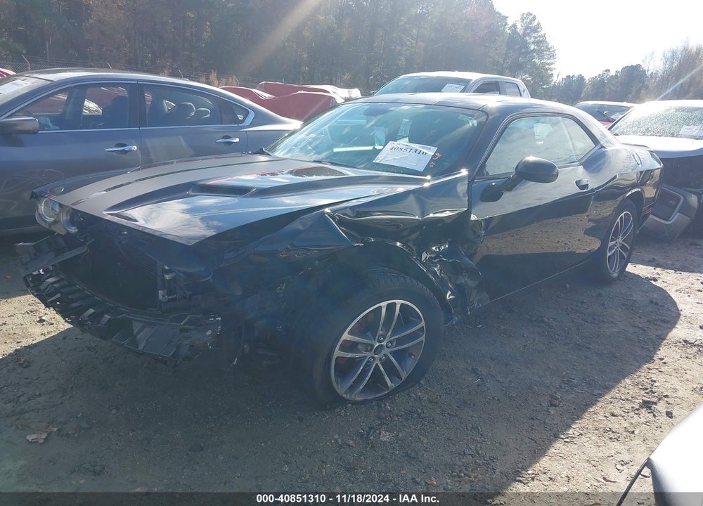 2019 DODGE CHALLENGER SXT AWD VIN: 2C3CDZGG5KH583810