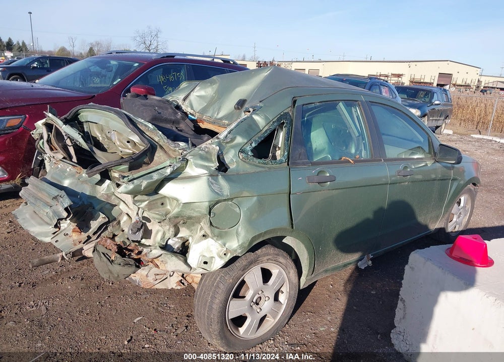 2008 FORD FOCUS S VIN: 1FAHP34N68W266398