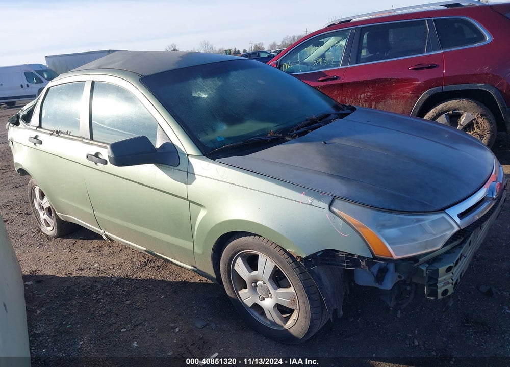 2008 FORD FOCUS S VIN: 1FAHP34N68W266398