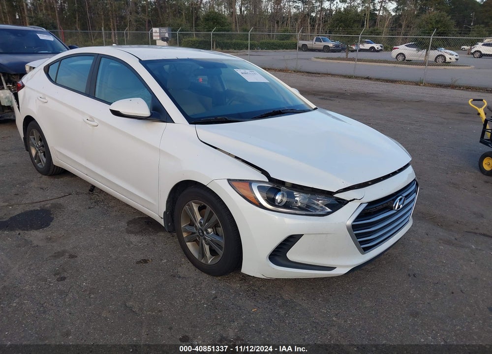 2018 HYUNDAI ELANTRA SEL VIN: 5NPD84LF2JH227664