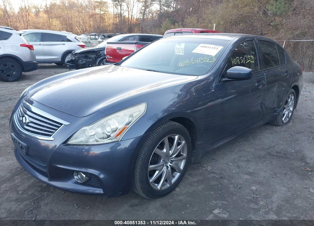2010 INFINITI G37X VIN: JN1CV6AR6AM451879