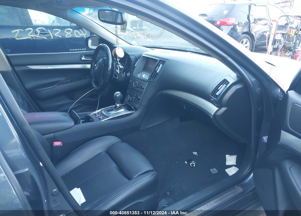 2010 INFINITI G37X VIN: JN1CV6AR6AM451879