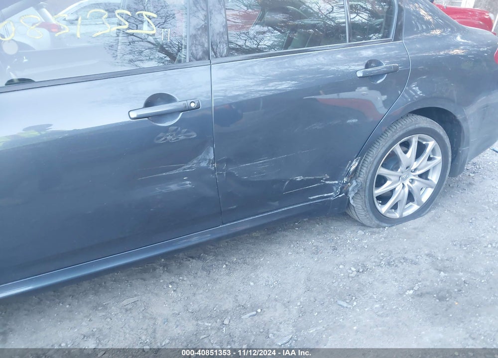 2010 INFINITI G37X VIN: JN1CV6AR6AM451879