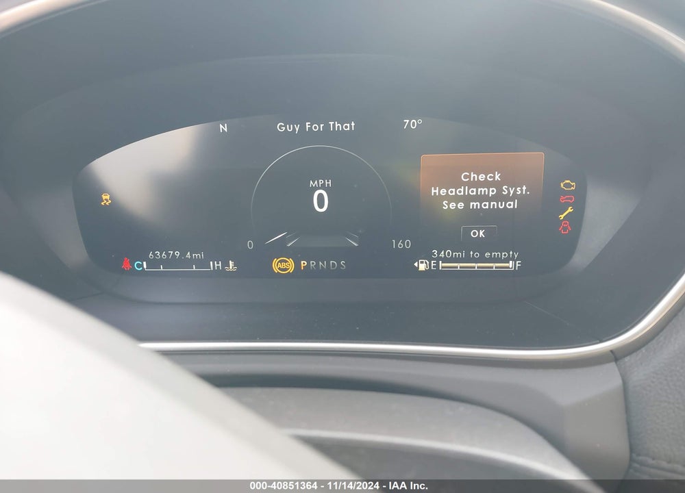 2019 LINCOLN NAUTILUS RESERVE VIN: 2LMPJ8L91KBL14374
