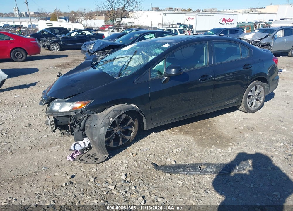 2012 HONDA CIVIC SI VIN: 2HGFB6E5XCH702517