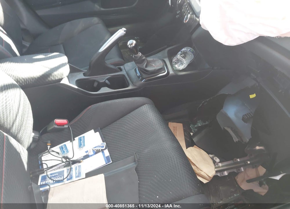 2012 HONDA CIVIC SI VIN: 2HGFB6E5XCH702517