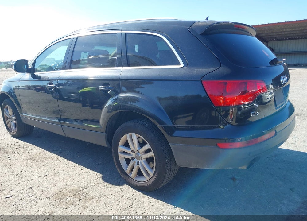 2009 AUDI Q7 3.6 5 PASSENGER/3.6 PREMIUM VIN: WA1AY74L29D017649