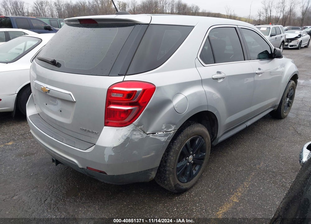 2016 CHEVROLET EQUINOX LS VIN: 2GNFLEEK1G6242586