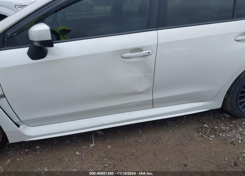 2016 SUBARU WRX PREMIUM VIN: JF1VA1F61G9821074