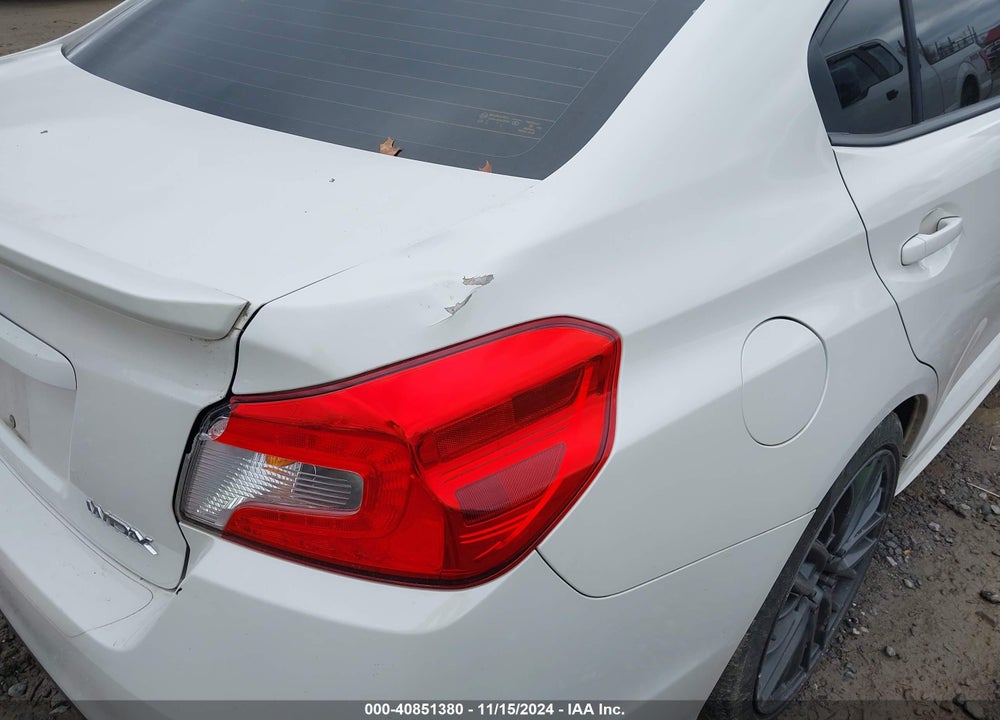 2016 SUBARU WRX PREMIUM VIN: JF1VA1F61G9821074