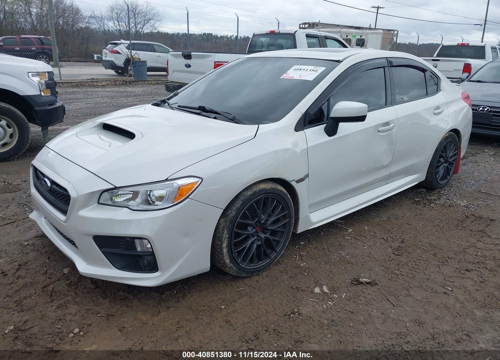 2016 SUBARU WRX PREMIUM VIN: JF1VA1F61G9821074