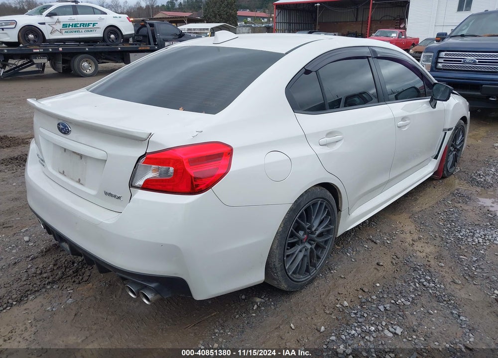 2016 SUBARU WRX PREMIUM VIN: JF1VA1F61G9821074