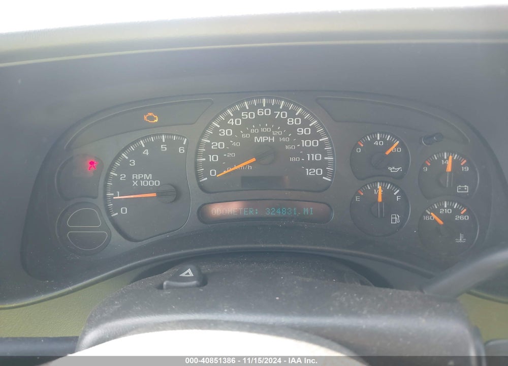 2005 CHEVROLET SILVERADO 1500 LS VIN: 2GCEC19TX51375051