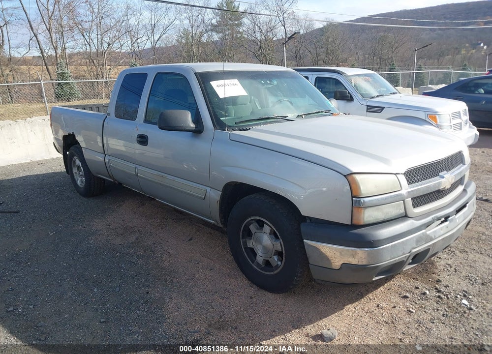 2005 CHEVROLET SILVERADO 1500 LS VIN: 2GCEC19TX51375051