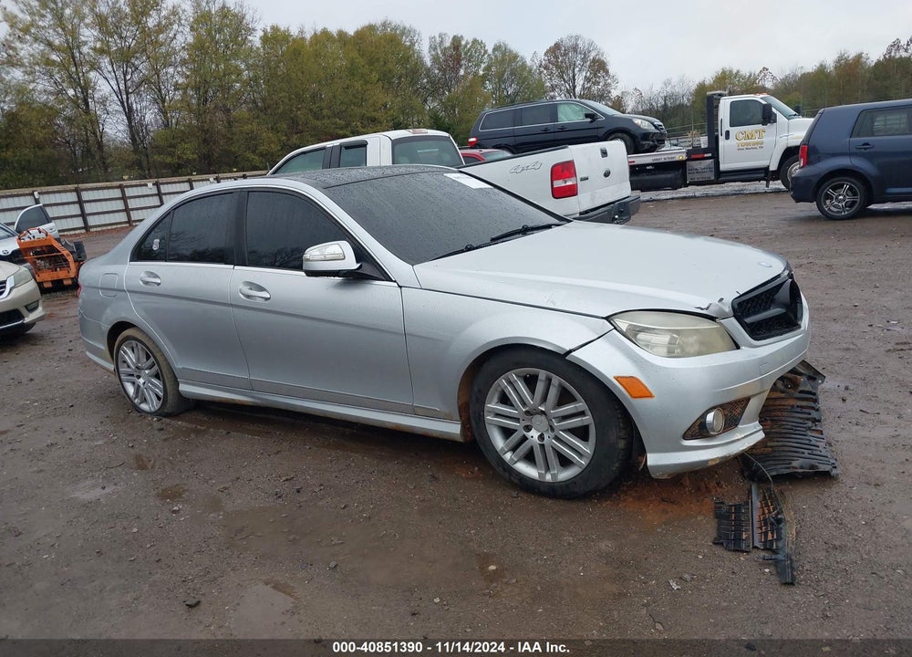 2008 MERCEDES-BENZ C 300 LUXURY/SPORT VIN: WDDGF54X28R013086