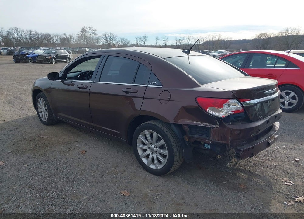2013 CHRYSLER 200 TOURING VIN: 1C3CCBBB4DN570787