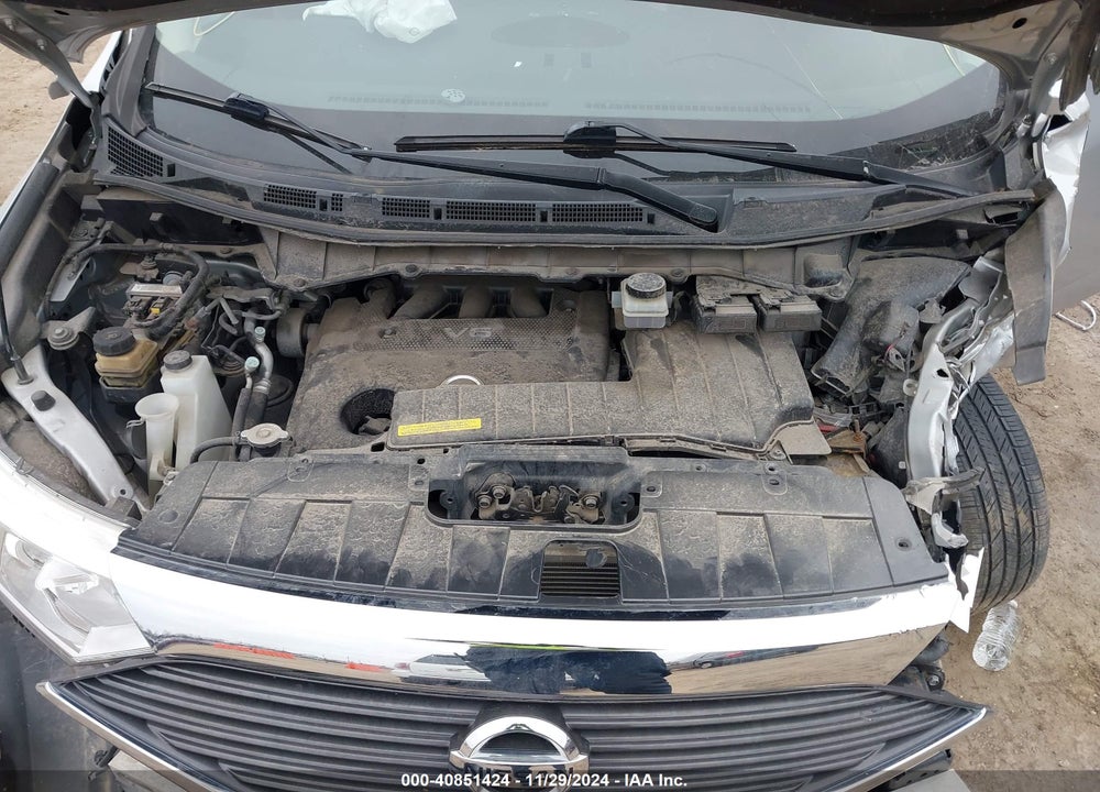 2013 NISSAN QUEST SV VIN: JN8AE2KP4D9061692