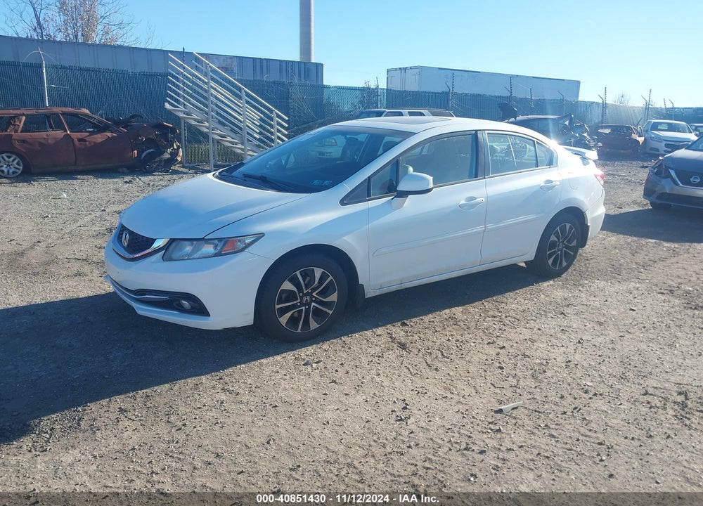 2013 HONDA CIVIC EX-L VIN: 19XFB2F97DE240360