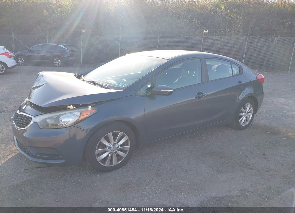 2014 KIA FORTE LX VIN: KNAFX4A66E5140402