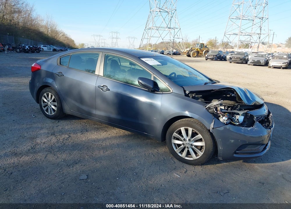 2014 KIA FORTE LX VIN: KNAFX4A66E5140402