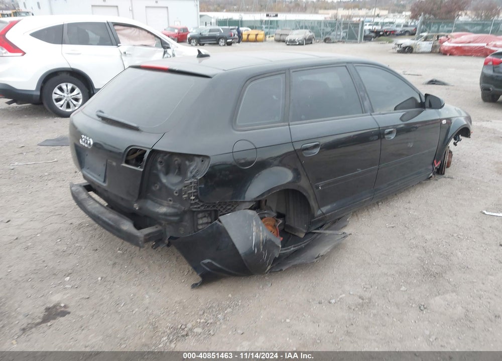 2007 AUDI A3 2.0T VIN: WAUNF78P07A152649
