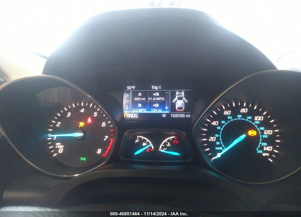2014 FORD ESCAPE TITANIUM VIN: 1FMCU0J95EUD70161