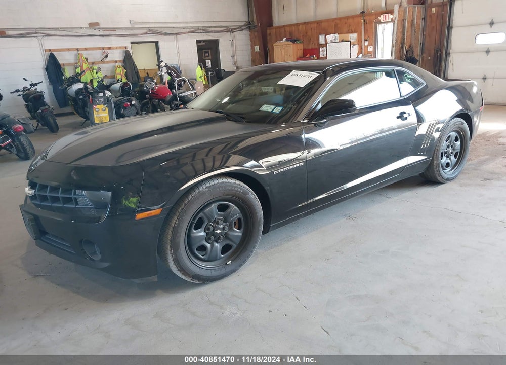 2013 CHEVROLET CAMARO 1LS VIN: 2G1FE1E33D9209824
