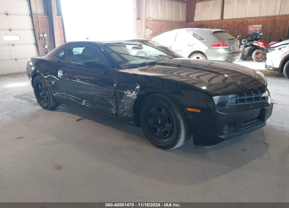 2013 CHEVROLET CAMARO 1LS VIN: 2G1FE1E33D9209824