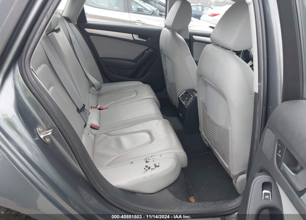 2013 AUDI A4 2.0T PREMIUM VIN: WAUFFAFL9DN050529
