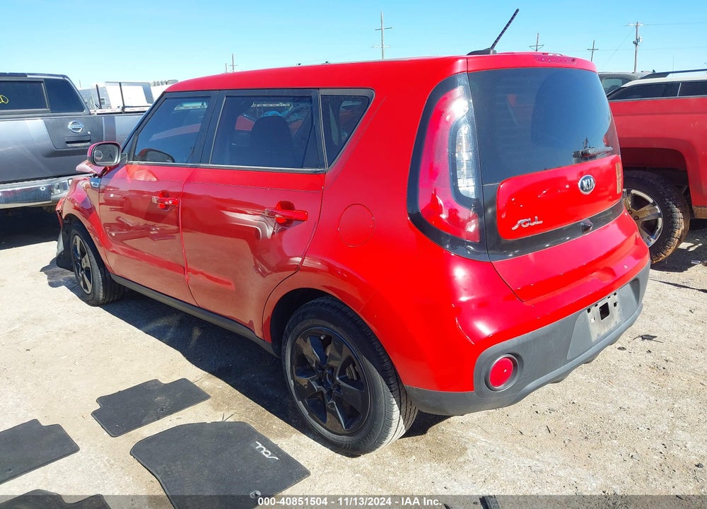 2019 KIA SOUL VIN: KNDJN2A23K7000621
